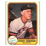 1981 FLEER PREMIER HOF SPARKY ANDERSON CARD