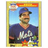 1987 TOPPS KEITH HERNANDEZ CARD