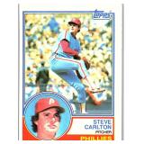 1983 TOPPS HOF STEVE CARLTON CARD
