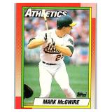 1990 TOPPS MARK MCGWIRE CARD