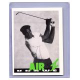 Michael Jordan Air Knows 2 golf promo card
