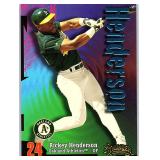 1998 THUNDER HOF RICKEY HENDERSON CARD