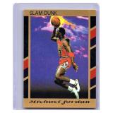 Michae Jordan 1990/91 Slam Dunk promo card
