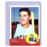 Pete Rose 1963 Topps style baseball promo card