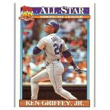 EARLY CARD 1991 TOPPS HOF KEN GRIFFEY JR