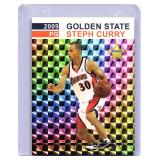 Stephen Curry 2009 gold prism rookie card