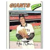 1977 TOPPS Jim Barr #609