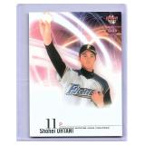 Shohei Ohtani BBM Dual Sided promo rookie card