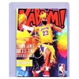 Lebron James 2022 Dynasty Collectibles Kaboom prom