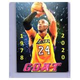 Kobe Bryant 2020 GOAT Tribute promo card