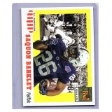 Saquon Barkley All American rookie promo card