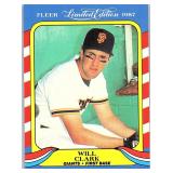 ROOKIE CARD LIMITED EDITION FLEER WILL CLARK
