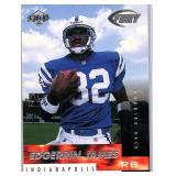 ROOKIE CARD 1999 FURY HOF EDGERRIN JAMES