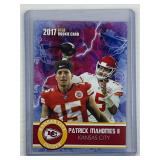 Patrick Mahomes 2017 Rookie Gems Gold Ro