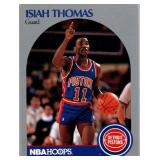 1990 NBA HOOPS HOF ISIAH THOMAS CARD