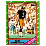 1986 TOPPS GARY ANDERSON CARD