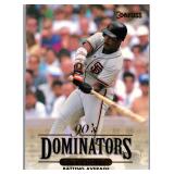DOMINATORS INSERT BARRY BONDS CARD