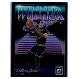 2109 OPTIC PRIZM WINNER LEBRON JAMES CARD