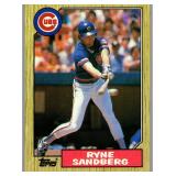 1987 TOPPS HOF RYNE SANDBERG CARD