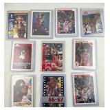LOT, (10) GOATS MICHAEL JORDAN CARDS -BID PER CARD