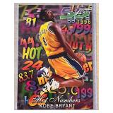Kobe Bryant 1996 Flair Hot Numbers rookie promo ca