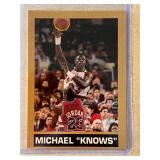 Michael Jorrdan Michael Knows Defense promo card