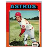 HIGH GRADE VINTAGE 1975 TOPPS FRED SCHERMAN