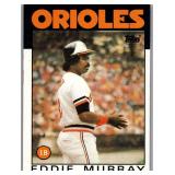 1986 TOPPS HOF EDDIE MURRAY CARD