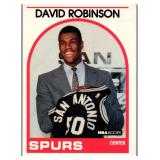 ROOKIE CARD 1989 NBA HOOPS HOF DAVID ROBINSON