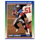 2ND YR CARD 1990 SCORE HOF BARRY SANDERS