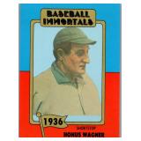 BASEBALL IMMORTALS HOF HONUS WAGNER CARD