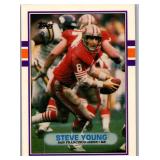 1989 TOPPS TRADED HOF STEVE YOUNG CARD