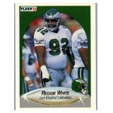 1990 FLEER HOF REGGIE WHITE CARD