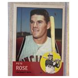 Pete Rose 1963 Topps style baseball promo card