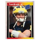 Tom Brady ACEO RP Rated Rookie Michigan