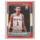 Victor Wembanyama 1986 Fleer style promo rookie ca