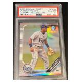 WANDER FRANCO 2019 BOWMAN DRAFT CHROME PSA 10