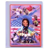 Simone Biles 2024 Dynasty Collectibles promo card