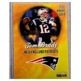 Tom Brady 2000 Rookie Phenoms Rookie Gold