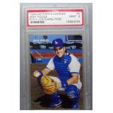 Mike Piazza 1994 Mothers Cookies ROY PSA 9
