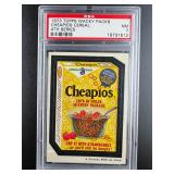 1973 TOPPS Wacky Pack Cheapios Cereal PSA 7 - Rare