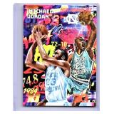 Michael Jordan Hot Numbers promo card