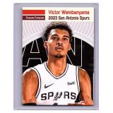Victor Wembanyama 2023 promo rookie card