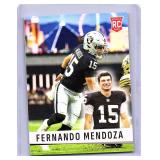 Fernando Mendoza 2026 NFL Draft rookie promo Las V