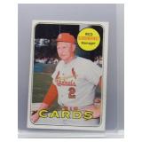 Red Schoendienst 1969 Topps #462 - Rare