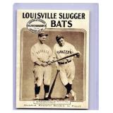 Babe Ruth Lou Gehrig Louisville Slugger Bats card