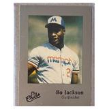 Bo Jacskon 1986 Memphis Chicks minor league rookie