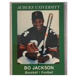 Bo Jackson 1986 Auburn baseball/football rookie pr
