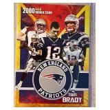 Tom Brady 2000 Rookie Gems Gold rookie card