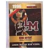 Kobe Bryant 1996 Rookie Phenoms High School rookie